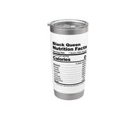Black Queen Valori nutrizionali Bicchiere termico in acciaio inox doppia parete