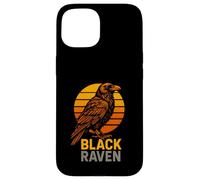 Black Raven Night Raven Dark Academia da donna Custodia per iPhone 15