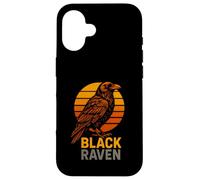 Black Raven Night Raven Dark Academia da donna Custodia per iPhone 16