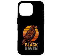 Black Raven Night Raven Dark Academia da donna Custodia per iPhone 16 Pro