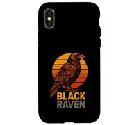 Black Raven Night Raven Dark Academia da donna Custodia per iPhone X/XS