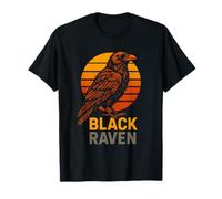 Black Raven Night Raven Dark Academia da donna Maglietta