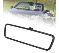 Black Rear View Interior Mirror Glass 3B0857511G Per VW Golf MK4 Jetta Passat Y1
