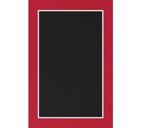 Black & Red Composition Paperback Notebook - Pocket (4” x 6” A6) Wide Ruled: Sport Series | Subject Notebook for Students, Professionals, Athletes, and Fans