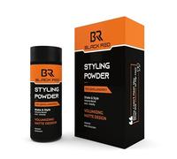 Black Red-Hair Styling Powder Wax polvere per capelli 20 Gr Permanent Matt (Volumizing Matte Design)