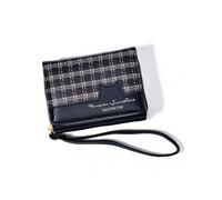 (Black)Retro Style Cat Purse Wallet Multiple Card Slots Coin Purse for Weekend Getaway