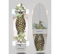 Black Revolver Surfskate Sakari Complete with SGI Surf Skate Trucks Rotten fruit III 31