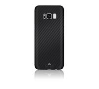 Black Rock - Cover di Protezione in Flex Carbonio per Samsung Galaxy S8, Nero