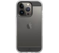 Black Rock - Custodia Air robusta, adatta per Apple iPhone 14 Pro I, trasparente, sottile (nero)