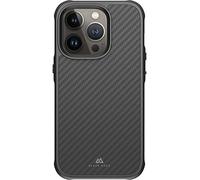 Black Rock Mobile Custodia in vero carbonio per Apple iPhone 14 Pro – Resistente, Nero carbonio