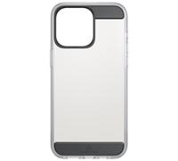 Black Rock Custodia per iPhone 15 Pro Max (Slim, TPU, imbottitura in TPU, resistente, ammortizzante, antibatterica, trasparente, trasparente, per iPhone 15 Pro Max, Case, custodia per cellulare) nero