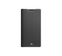 Black Rock Custodia per Samsung A25 5G, portafoglio The Classic [custodia protettiva con custodia per carte] [custodia a patta] - nero
