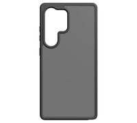 Black Rock Custodia per Samsung Galaxy S25 Ultra (custodia a 2 componenti, compatibile con ricarica wireless, protezione antigraffio, protezione elevata della fotocamera, retro opaco trasparente