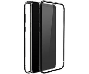 Black Rock - Custodia protettiva per Samsung Galaxy S9+, design sottile, in plastica, 360°, colore: Nero