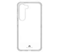 Black Rock - Custodia robusta in vetro, adatta per Samsung Galaxy S23 5G I, cover protettiva, antiurto, antigraffio, trasparente