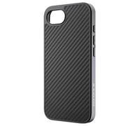 Black Rock "Robusta cover in carbonio per Apple iPhone 16e, nera