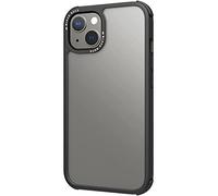 Black Rock - Robusta custodia trasparente adatta per Apple iPhone 13 I custodia trasparente (nero)