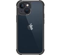 Black Rock - Robusta custodia trasparente adatta per Apple iPhone 13 Mini I Custodia trasparente trasparente (nero)