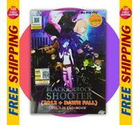 Black Rock Shooter 2012 Dawn Fall (Ep.1-20 End & Movie) DVD anime [sub inglese]