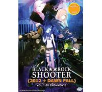 Black Rock Shooter 2012 Dawn Fall (Ep.1-20 End & Movie) DVD anime [sub inglese]