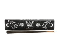 Black Rose Twilight Blush Incenso - Confezione da 15 incenso indiano vegano e biologico arrotolato a mano, con supporto