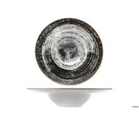 BLACK ROUND PASTA BOWL 27,5cm