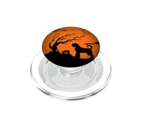 Black Russian Terrier Halloween Blackie BRT Chornyi Dog PopSockets PopGrip per MagSafe