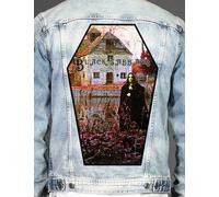 Black Sabbath 1 - Patch posteriore stampata a forma di bara
