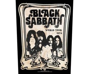 Black Sabbath - 1978 World Tour - Back Patch - Nuovo Di Zecca - Musica BP1258