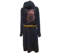 Black Sabbath Accappatoio Us Tour 78 Logo Ufficiale Nero Super Soft Fleece Size M