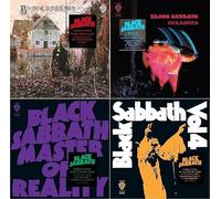 Black Sabbath Album Collection 1970-1972: Black Sabbath + Paranoid + Master Of Reality + Vol. Confezione da 4