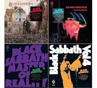 Black Sabbath Albums Collection 1970-1972: Black Sabbath + Paranoid + Master Of Reality + Vol. 4 (LP 4-Pack)