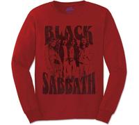 Black Sabbath Band And Logo autorizzato Uomo maglietta