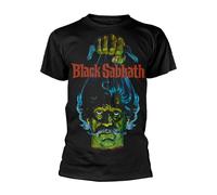 BLACK SABBATH - BLACK SABBATH (MOVIE POSTER HEAD) BLACK T-Shirt Small