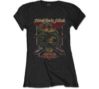 Black Sabbath 'Bloody Sabbath 666' (Nero) T-shirt aderente da donna