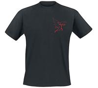 Black Sabbath Cherub Uomo T-Shirt Nero L 100% Cotone Regular