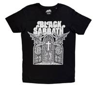 Black Sabbath Church Windows Maglietta Ufficiale da Uomo