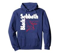 Black Sabbath Creatura Ufficiale Felpa con Cappuccio, Unisex per Adulti, Navy, XL