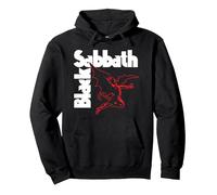 Black Sabbath Creatura Ufficiale Felpa con Cappuccio, Unisex per Adulti, Nero, XL