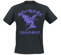 Black Sabbath Demon Japan Uomo T-Shirt Nero S 100% Cotone Regular