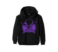 Black Sabbath Felpa con Cappuccio Aviation Skull Band Logo Nuovo Ufficiale Uomo Size XXL