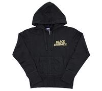 Black Sabbath - Black Sabbath Felpa con Cappuccio Tour 1978 Band Logo Nuovo Ufficiale da Donna Size M