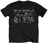 Black Sabbath Maglietta Greyscale Group Unisex Black S