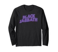 Black Sabbath Logo manica lunga Maglia a Manica
