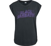 Black Sabbath Lord of This World Donna T-Shirt Nero 100% Cotone Largo