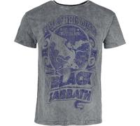 Black Sabbath Lord of This World Uomo T-Shirt Grigio M 100% Cotone Regular