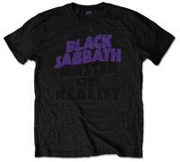 Black Sabbath 'Masters Of Reality Album' (Black) T-Shirt - NUOVO E UFFICIALE
