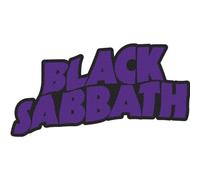 Black Sabbath Patch Logo Cut Out Nuovo Ufficiale Purple