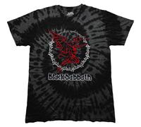 Black Sabbath 'Red Henry' (Dip-Dye Multicolore) Maglietta - NUOVO E UFFICIALE