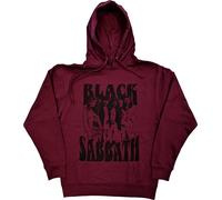 Black Sabbath: Rock Off - Band And Logo (Felpa Con Cappuccio Unisex Tg. L) -